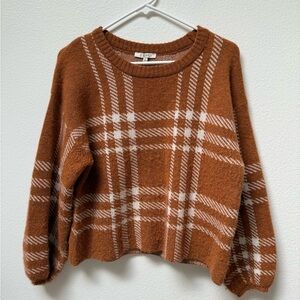 Z Supply Plaid Sweater